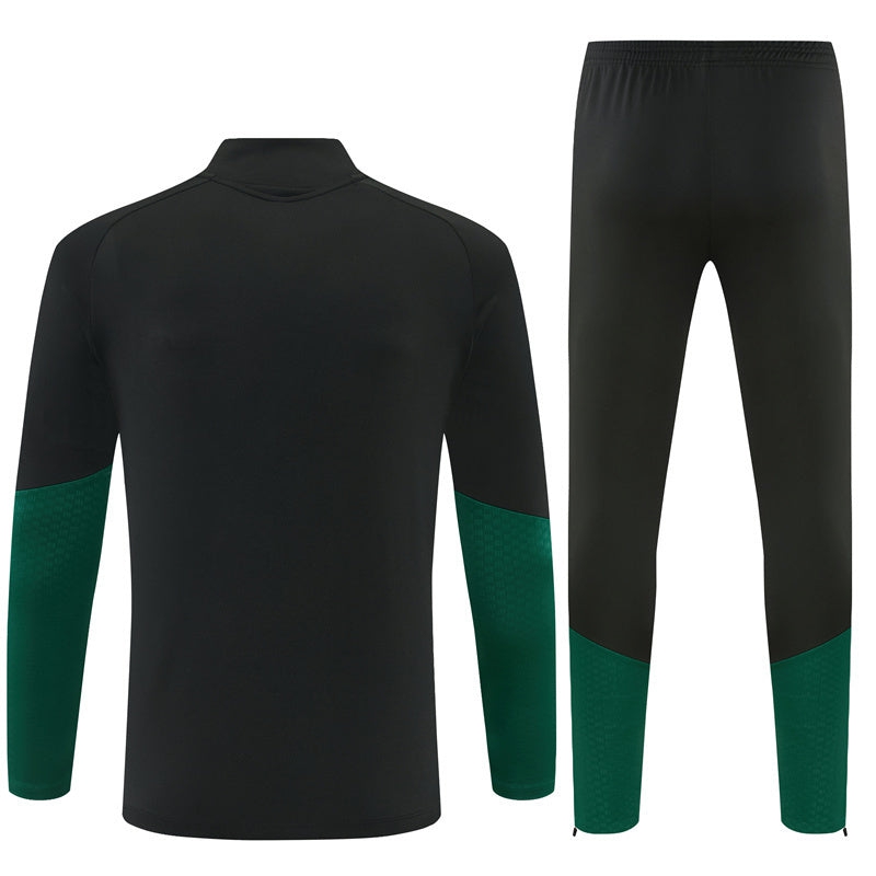 Mexico Training Tracksuit Men's/Kids' 2026 2027 Black-League Threads